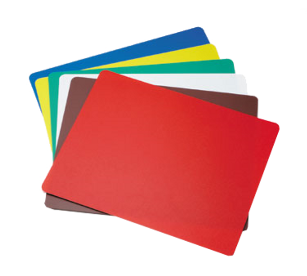 Pictured are multiple colors of cutting mats. This product listing is for all white cutting mats.