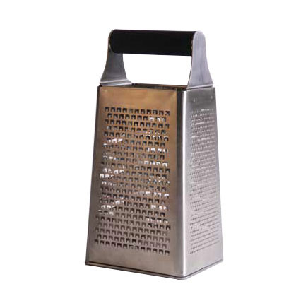 Mercer Culinary M35420 MercerGrates 9" Box Grater, Stainless Steel
