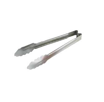 Vollrath 4781210 12" Utility Tongs, Stainless Steel