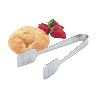 Vollrath 47107 Tender-Touch 9-1/2" Pastry Tongs, Stainless Steel