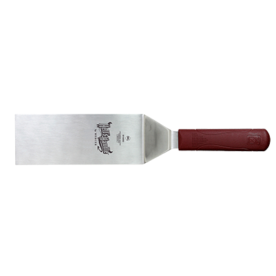 Mercer Culinary M18360 Hell's Handle 8" High Temp Turner, Solid, Square Edge
