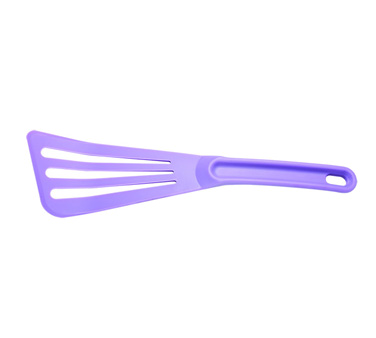 Mercer Culinary M35110PU Hell's Tools 12" High Temp Slotted Spatula, Nylon, Purple