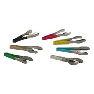 ABC UTP-09BK 9" Utility Tongs, Stainless Steel, Black