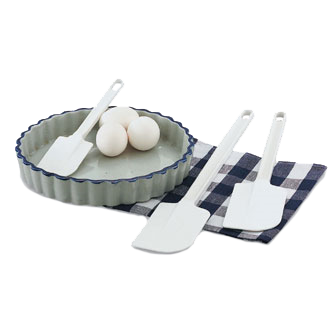 Vollrath 52013 13-1/2" Spatula, Plastic, White