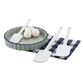 Vollrath 52016 16-5/8" Spatula, Plastic, White