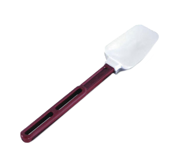 Vollrath 58123 SoftSpoon 13-1/2" High Temp Spatula Spoon, Nylon, Red
