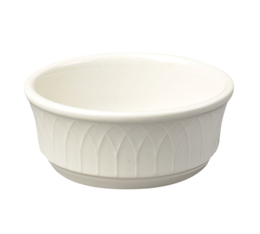 Steelite HL3297000 Gothic Blanc 12.5 oz. China Nappy Bowl