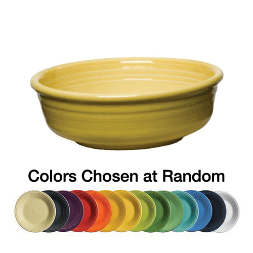 Steelite HL460 Fiesta 14.25 oz. Bowl, China (1 Color/Case Shipped at Random) - 12/Case