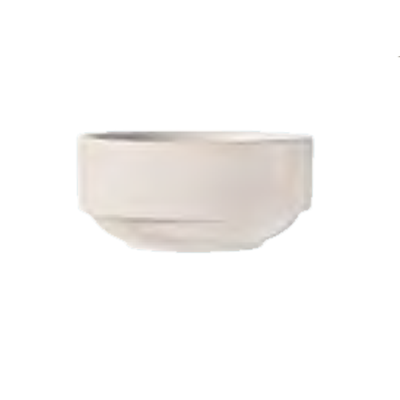 Libbey 840-330-001 Classics Porcelana 10.5 oz. Nestabowl, Porcelain, Bright White - 36/Case