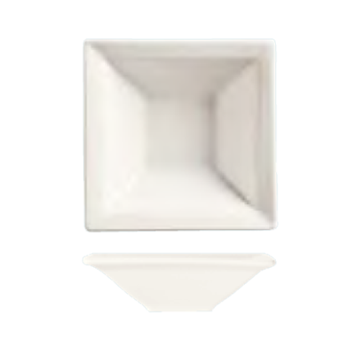 Libbey SL-11 Classics Slate 5.5 oz. China Fruit Bowl, Porcelain, White - 36/Case