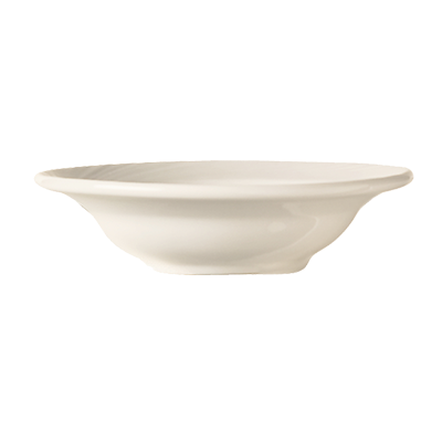 Libbey BO-1155 Classics Basics Orbis 3 oz. China Fruit Bowl, Porcelain, Bright White - 36/Case