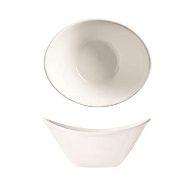Libbey INF-150 Classics Infinity 13 oz. China Soup Bowl, Porcelain, White - 24/Case