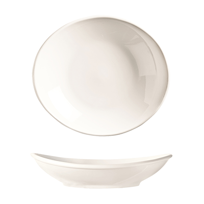 Libbey INF-250 Infinity 30 oz. Pasta/Soup Bowl, Porcelain, Bright White - 12/Case