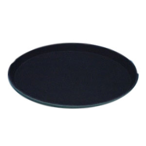 ABC AS-2227 22" x 27" Serving Tray, Non-Slip, Black, Plastic