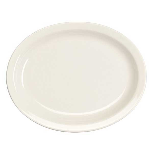 Steelite HL25900 9-3/4" Oval Platter, Homer Ivory
