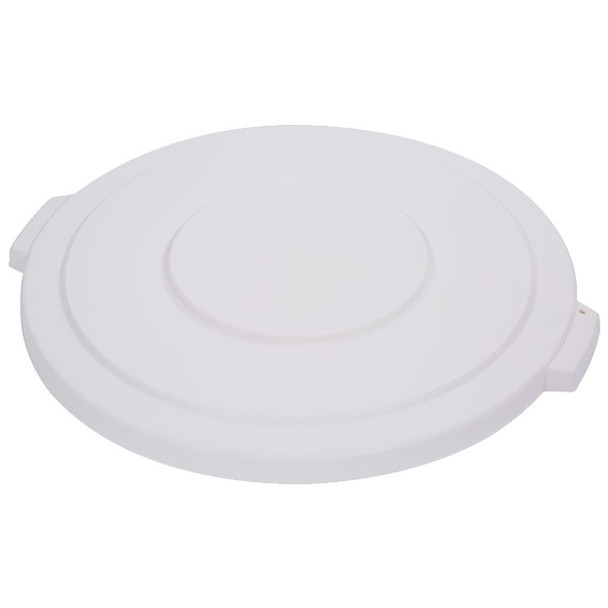 Carlisle 34103302 Bronco 32 Gallon White Waste Container Lid