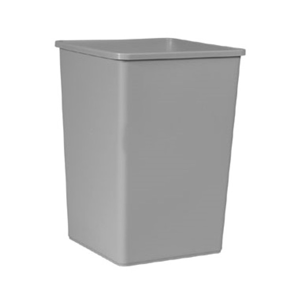 Rubbermaid FG395800GRAY Untouchable 35 Gallon Container