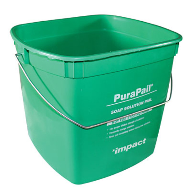 San Jamar KPP97GN Kleen-Pail Pro  3 Qt. Utility Pail