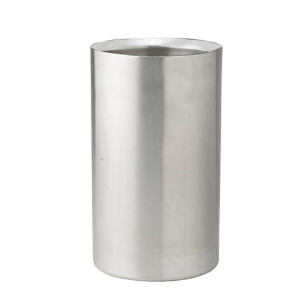 Winco WC-5 Wine Cooler 4-1/2" x 7-3/4"H Double Wall SS, Satin Finish