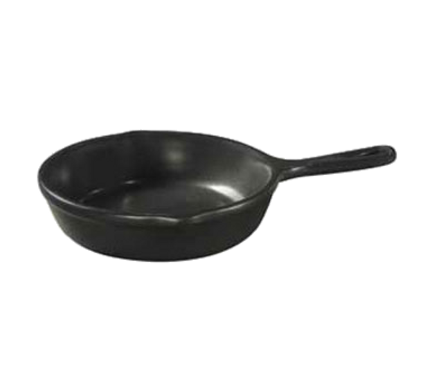 Diversified Ceramics DC217 24 oz. Ceramic Cast Iron Style Skillet - 12/Case