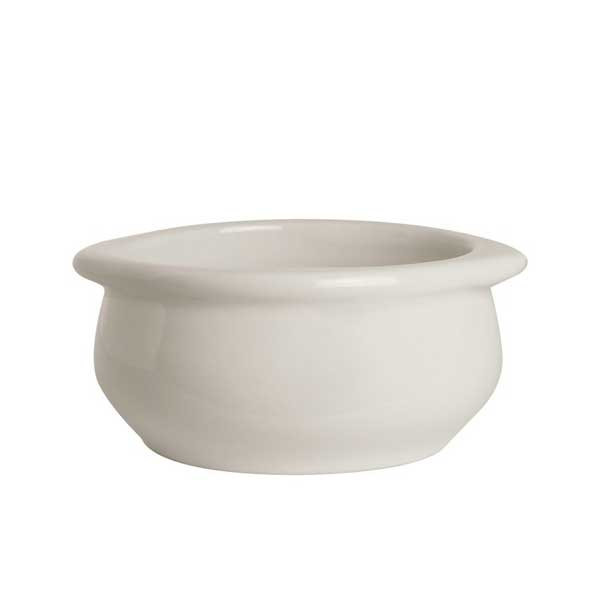 Steelite DCI12CW 12 oz. Onion Soup Bowl, White
