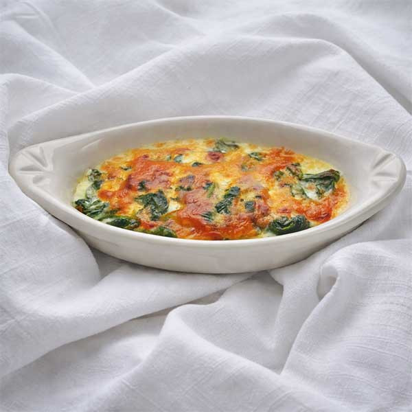 Steelite HL45340AWHA Hall China 8 oz. Rarebit, White