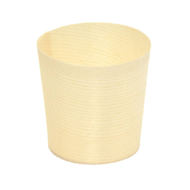 Front of the House ASC019NAW28 Servewise 2-1/2 oz. Disposable Ramekin, Wood