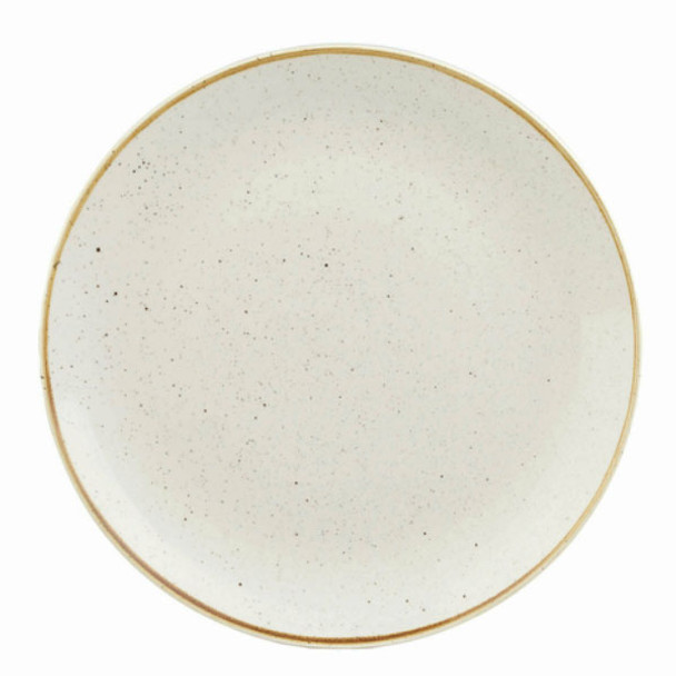 Churchill SWHSEV111 Stonecast 11-1/4" Plate, Barley White