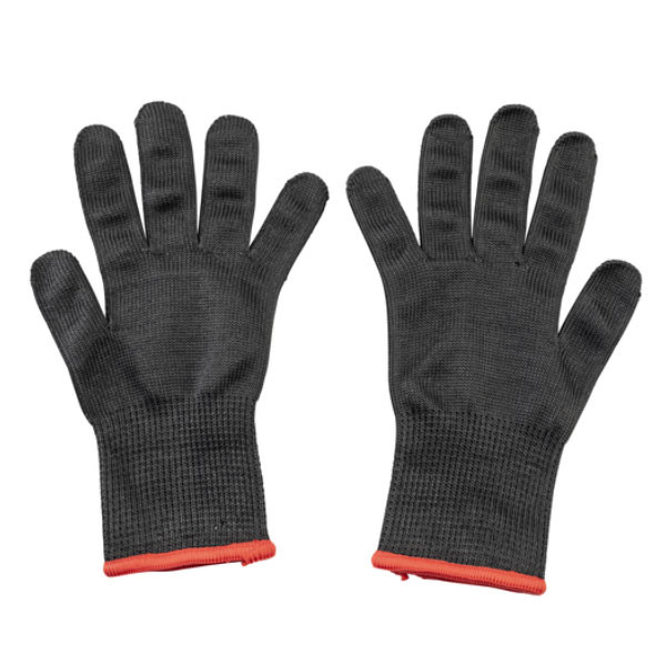 Tablecraft 11207 The Protector A6 Cut Resistant Glove, Extra Small, Red - 2/Pair