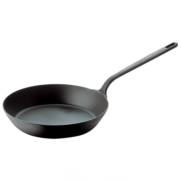 Spring USA 8481-40/28 Blackline 11-3/8" Fry Pan, Carbon Steel