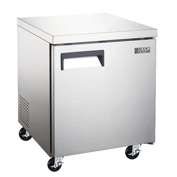 Admiral Craft GRUCFZ-27 Black Diamond 27"W Undercounter Freezer, 1-Section