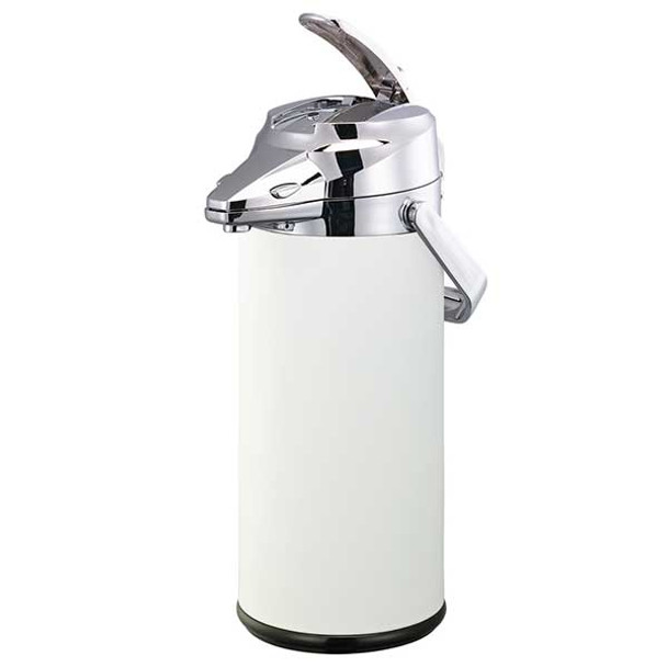 Service Ideas ENALS22SCH Signa-air Airpot w/Lever Lid, SS Vacuum Insulated, 2.2 Liter, Chrome finish