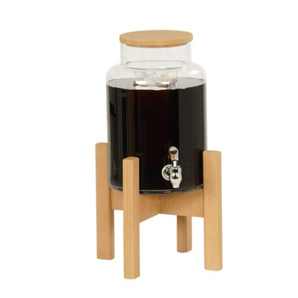 Cal-Mil 23444-2-122 Renew 2 gal. Beverage Dispenser, Ice Chamber, Round