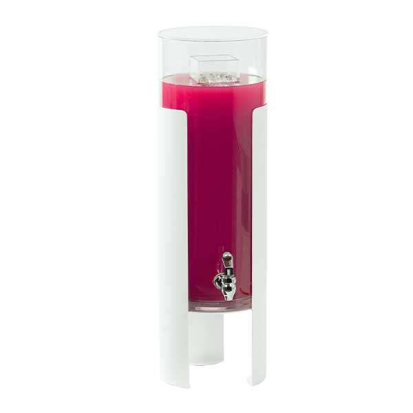 Cal-Mil 23203-3-15 Juno 3 gal. Beverage Dispenser, Ice Chamber, Round