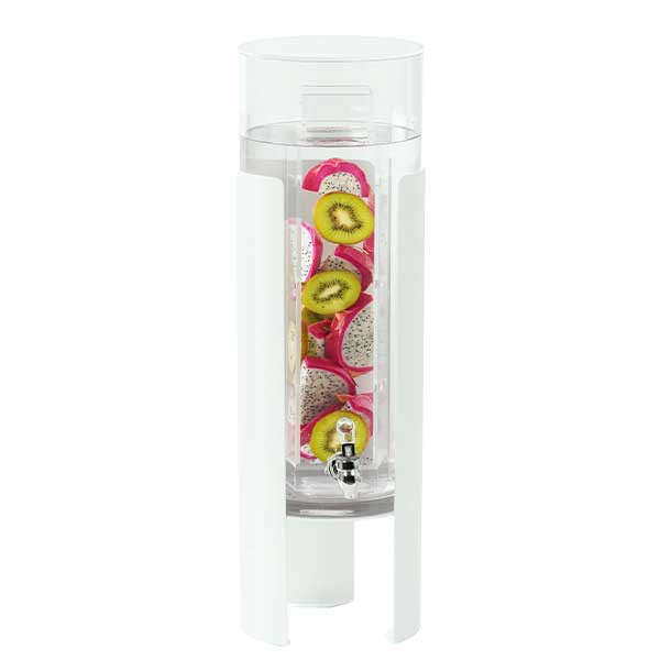 Cal-Mil 23203-3INF-15 Juno 3 gal. Beverage Dispenser, Infusion Chamber, Round