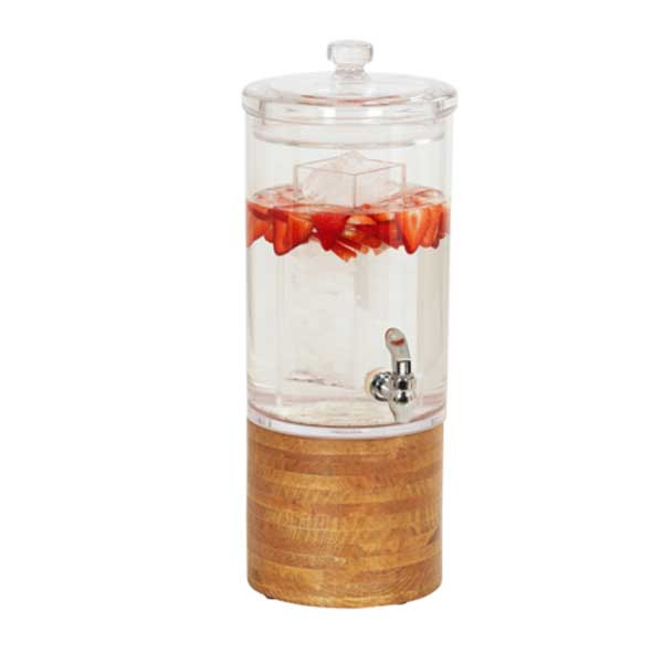 Cal-MIL 4306-1-99 Madera 1.5 gal. Beverage Dispenser, Ice Chamber Round