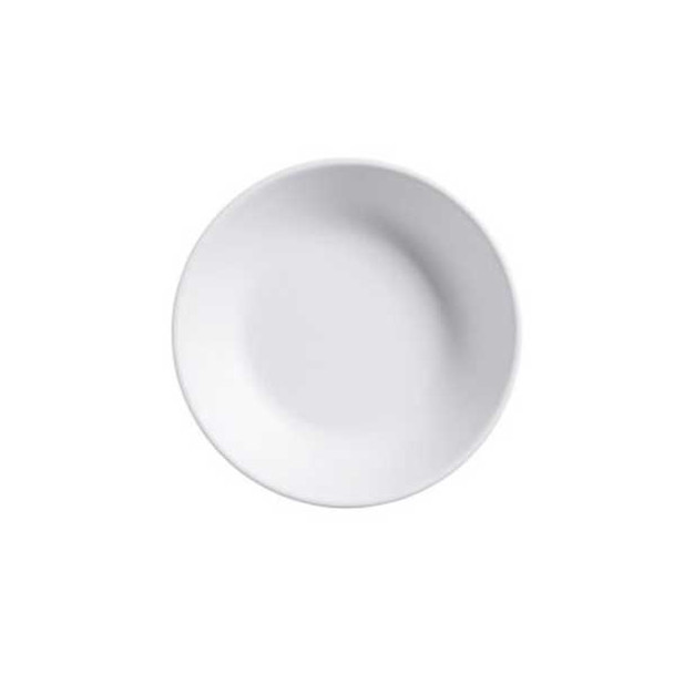 Bowl, 16 oz., 6-1/2" dia., x 1-1/2"H, round, melamine, Mix & Matte Collection, matte white Bowl, 16 oz., 6-1/2" dia., x 1-1/2"H, round, melamine, Mix & Matte Collection, matte white