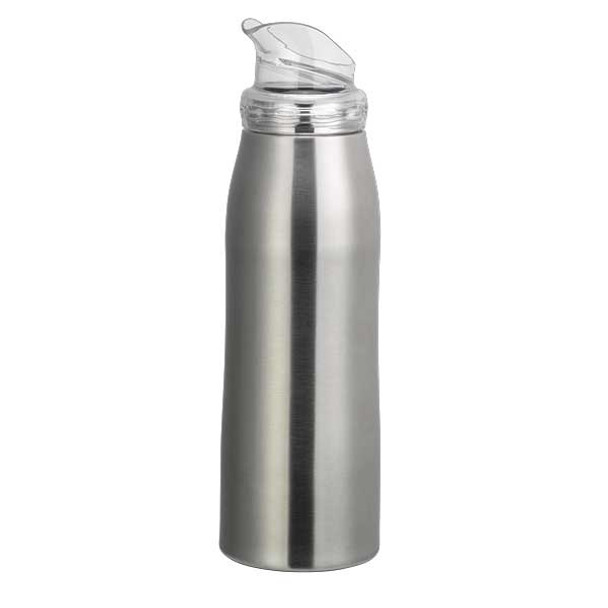 Service Ideas VV10SSSM VersaVac 1.0 Liter Small Pour Bottle, Brushed Stainless