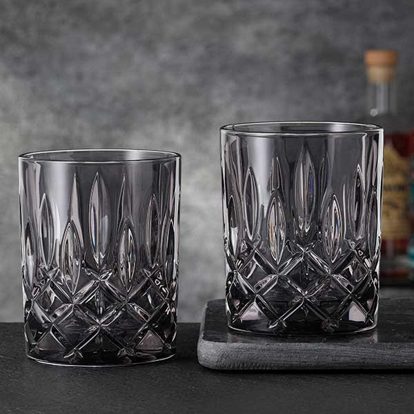 Libbey N104245 Noblesse 10 oz. Whiskey Glass, Smoke