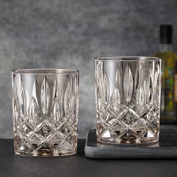 Libbey N104242 Noblesse 10 oz. Whiskey Glass, Taupe