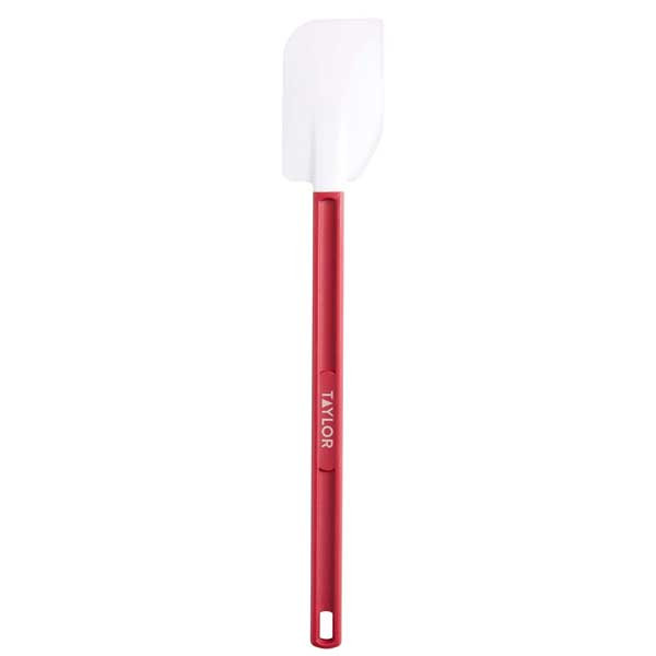 Taylor 5302560 16-1/2" High Temp Spatula, Plastic, Red - 3/Case