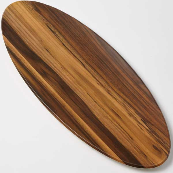 American Metalcraft AWM25 Melamine Naturals 25-1/2" x 10-1/4" Serving Board, Melamine, Acacia Wood