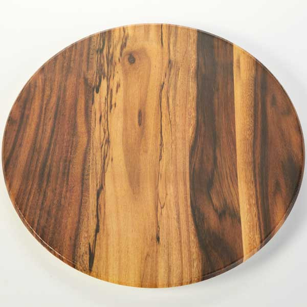 American Metalcraft AWM171 Melamine Naturals 17-1/4" Serving Board, Melamine, Acacia Wood