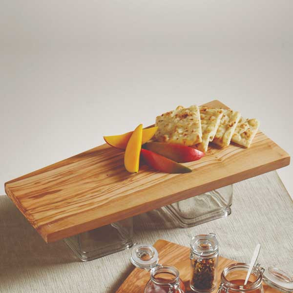 American Metalcraft OWB1810 Olive Wood 18" x 9-1/8" Serving Board