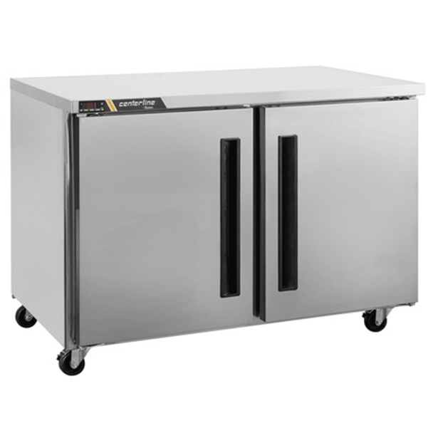 Centerline by Traulsen CLUC-60F-SD-RR 60" Undercounter Freezer, Solid Doors, Hinged R/R, Self-contained