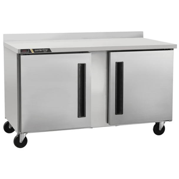 Centerline by Traulsen CLUC-60F-SD-WTLR  60" Undercounter Freezer, Solid Doors, Work Top, Hinged L/R, Self-contained