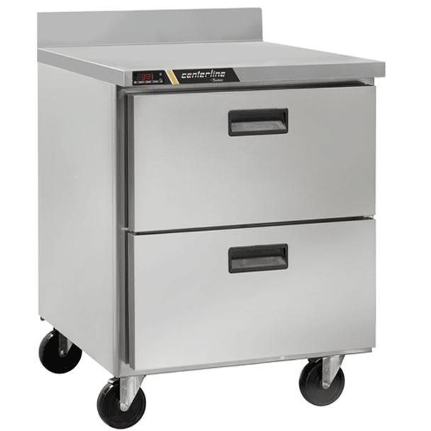 Centerline by Traulsen CLUC-27R-DW-WT  27" Undercounter Refrigerator, Work Top, 2 Drawers, Self-contained