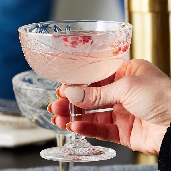 Libbey 929799 Hobstar 8-1/2 oz. Coupe/Martini Glass