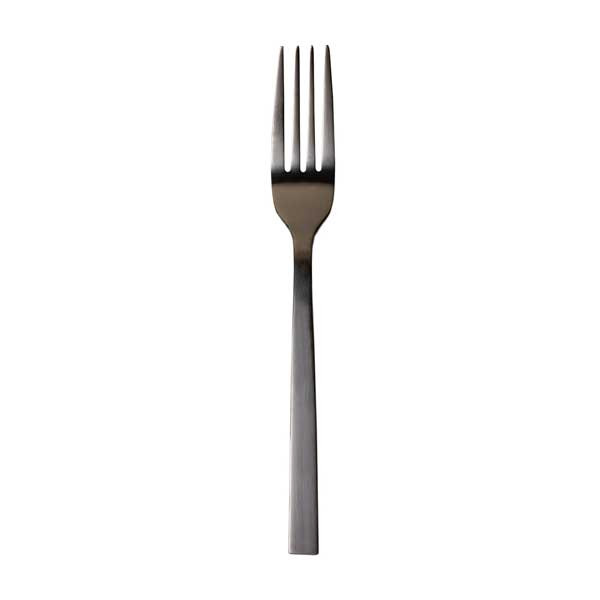 1880 Hospitality B410FDEF Chef's Table 7" Salad Fork, SS, Black