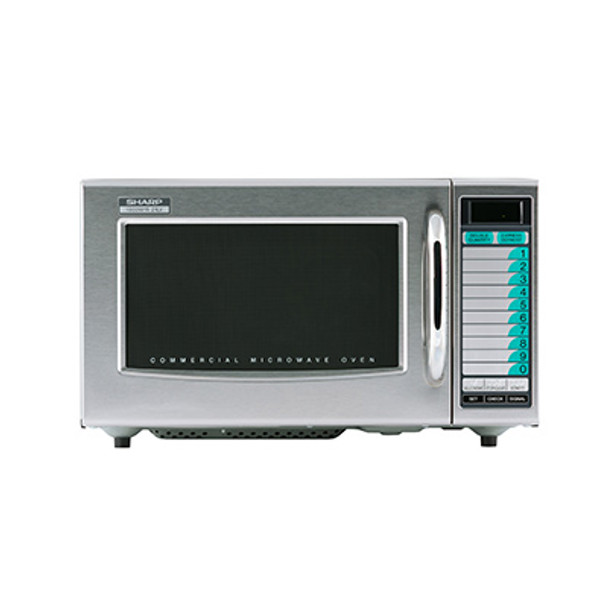 Sharp R-21LVF Touch Pad 1000 Watt Commercial Microwave